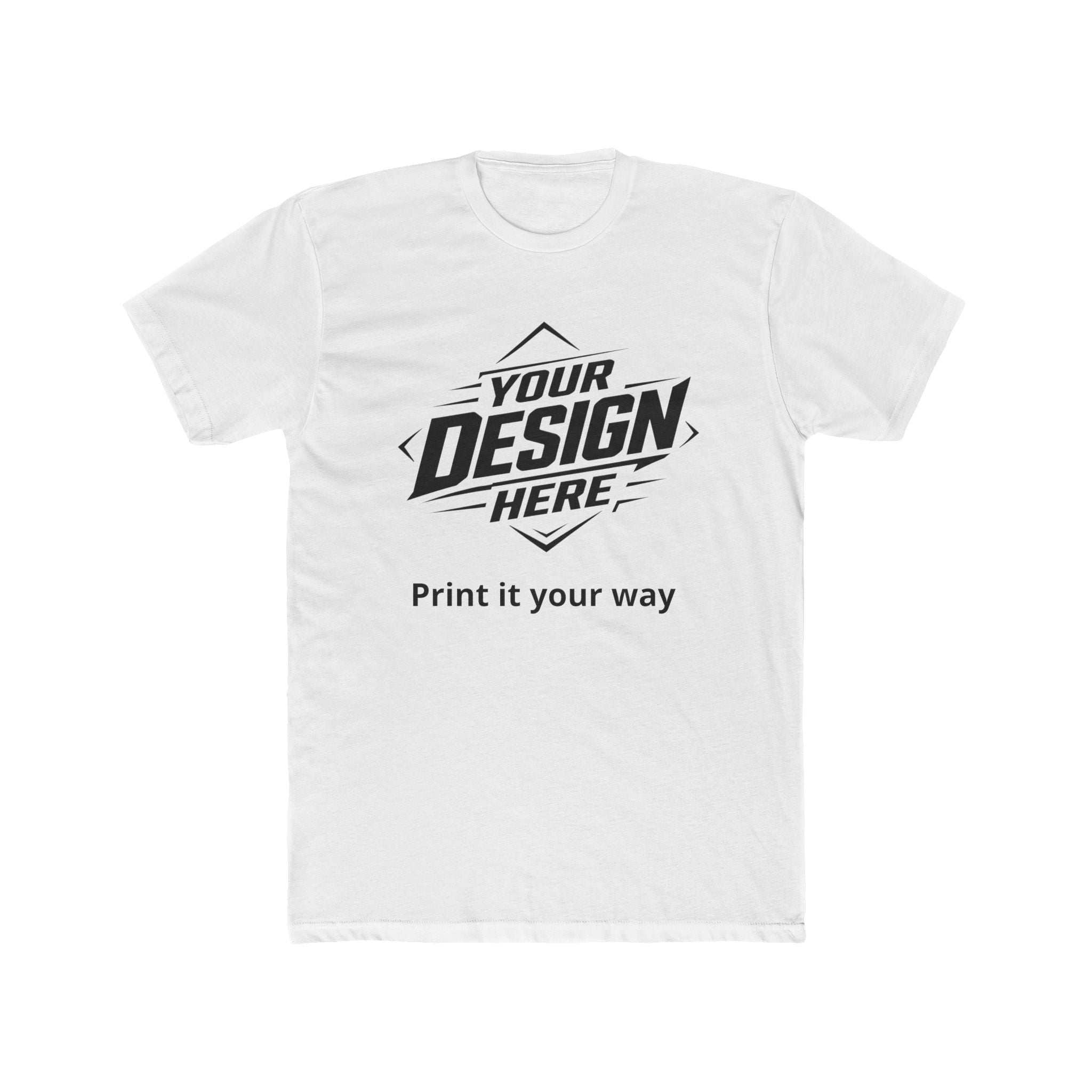 Unisex Cotton Crew Tee