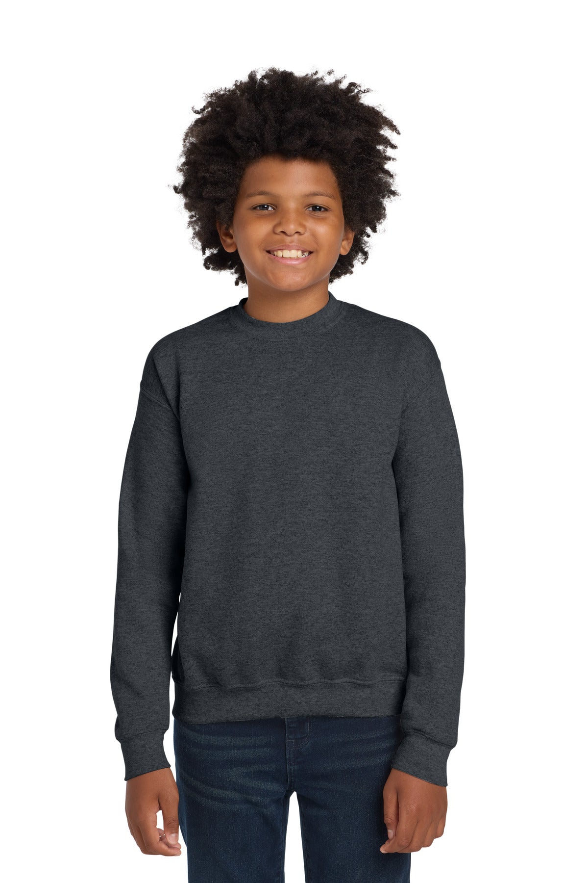 Gildan ®  Youth Heavy Blend Crewneck Sweatshirt.  18000B