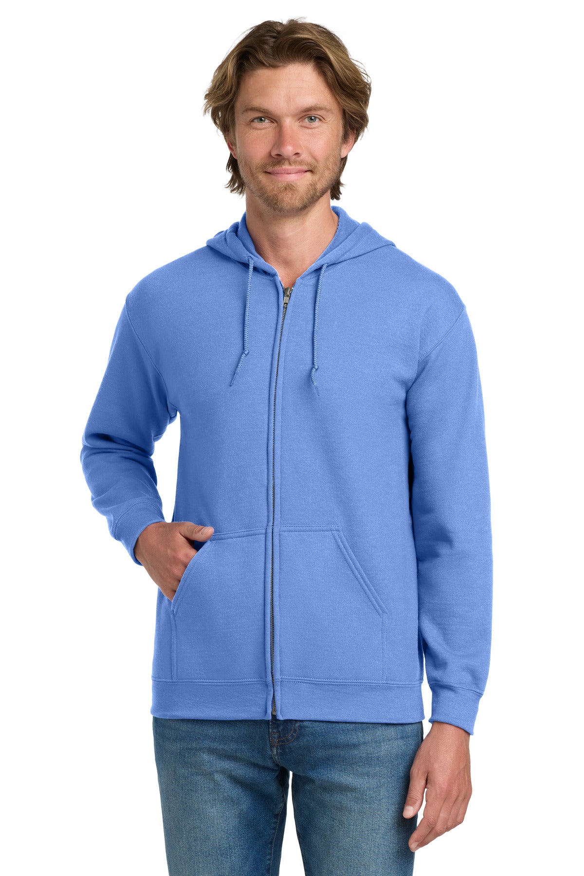 Gildan ®  - Heavy Blend Full-Zip Hooded Sweatshirt. 18600