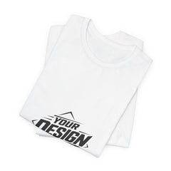 Camiseta Gráfica Personalizada — Camiseta Lista para Imprimir con "Tu Diseño Aquí"