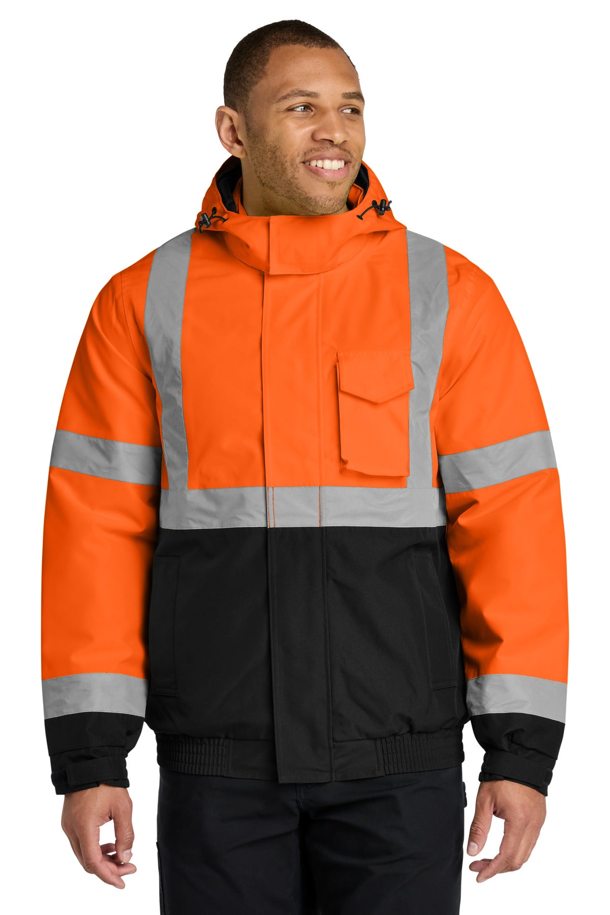 CornerStone ®  ANSI 107 Class 3 Economy Waterproof Insulated Bomber Jacket CSJ500