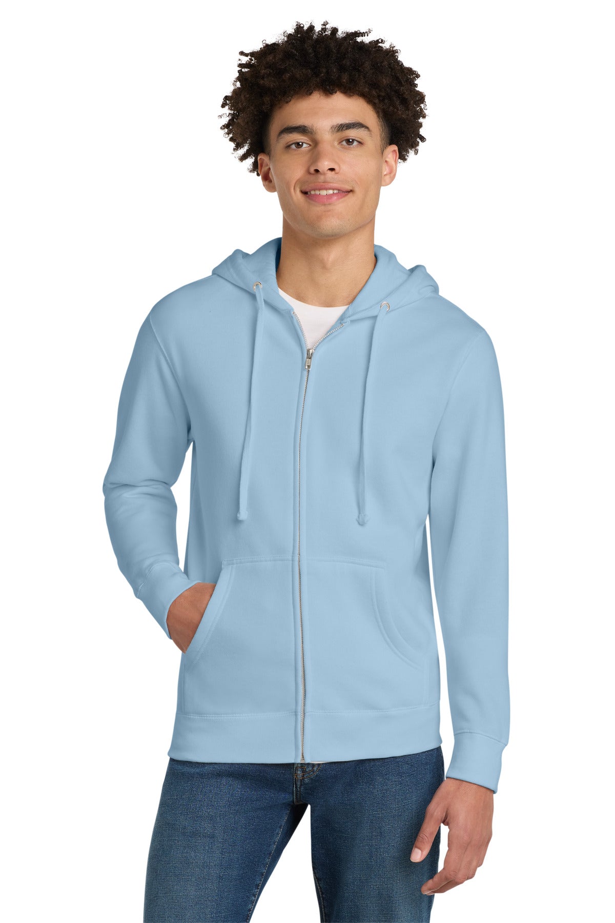 District ®  V.I.T.  Fleece Full-Zip Hoodie DT6102