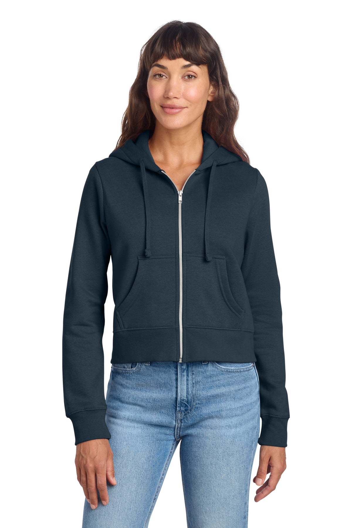 District ®  Women's V.I.T.   Fleece Full-Zip Hoodie DT6103