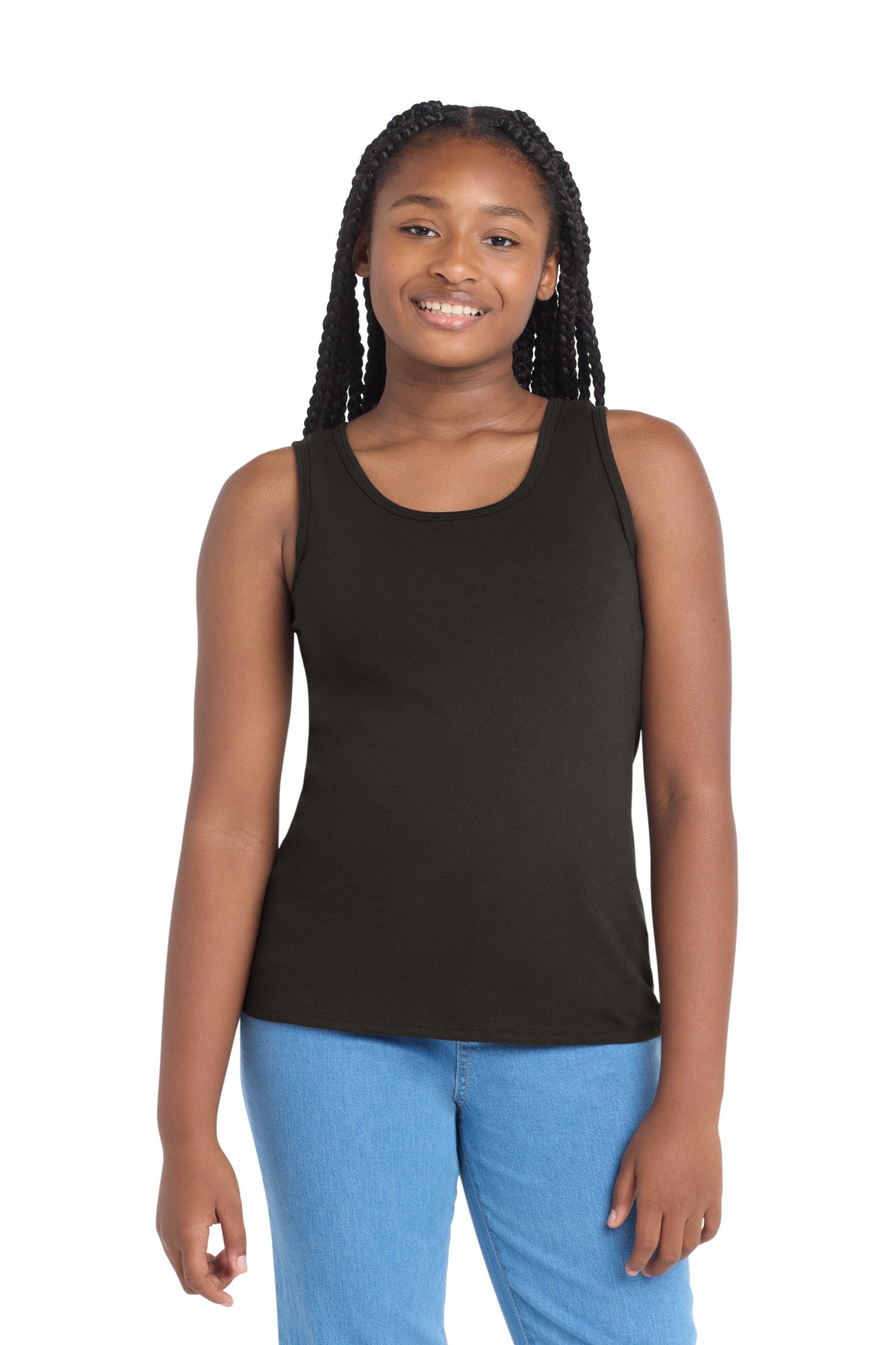 DISCONTINUED  District  ®  Girls V.I.T.    Tank. DT6303YG