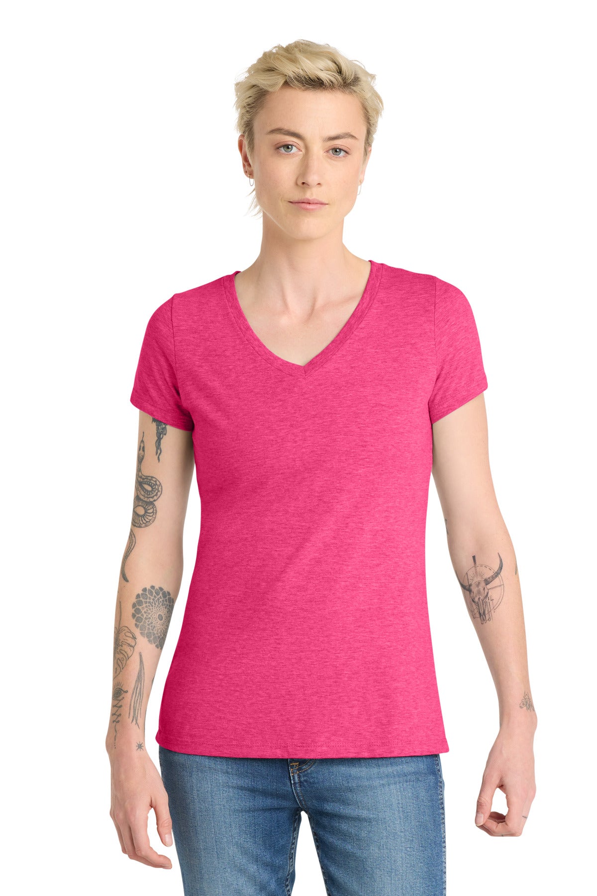 District  ®  Women's Very Important Tee  ®  V-Neck. DT6503