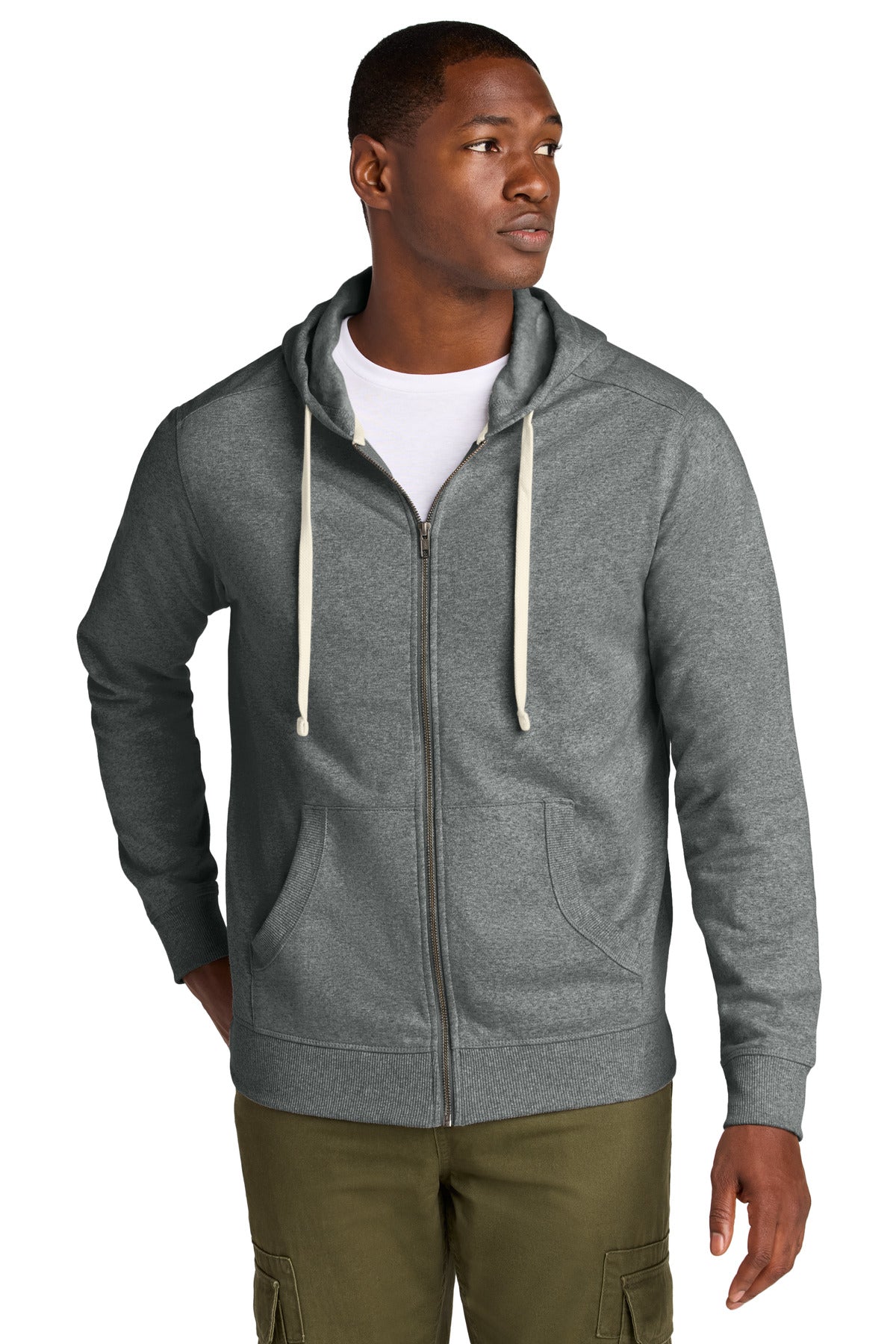 District ®  Re-Fleece  Full-Zip Hoodie DT8102