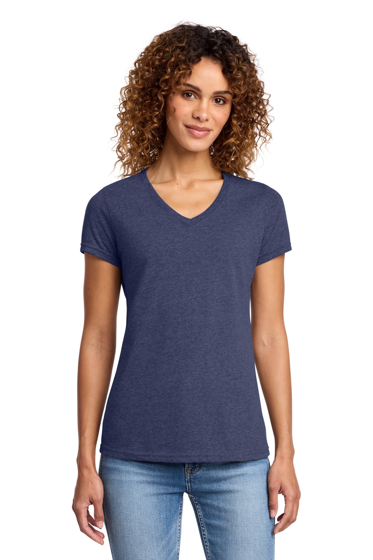 Port & Co ®  Women's Fan Favorite   Blend V-Neck Tee. LPC455V