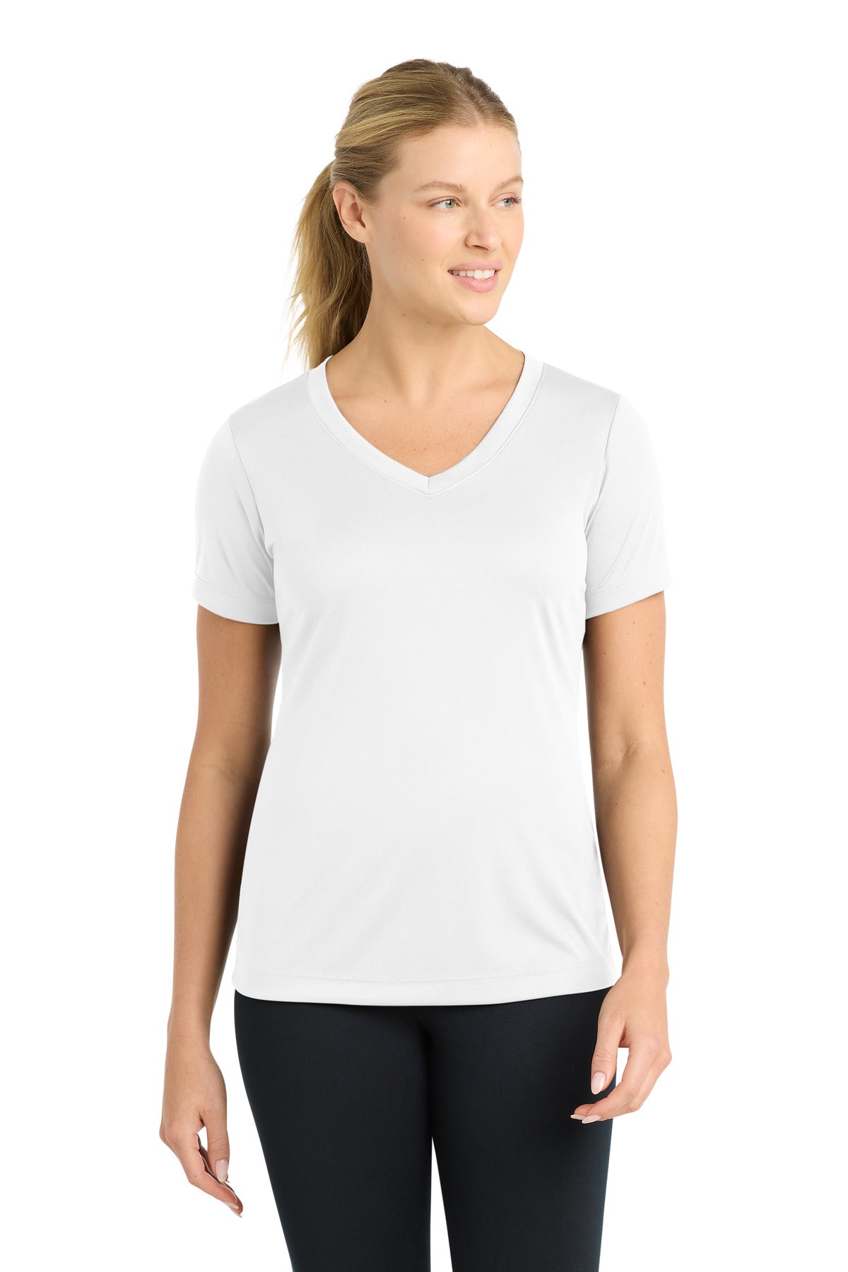 Sport-Tek ®  Women's PosiCharge ®  Competitor V-Neck Tee. LST353