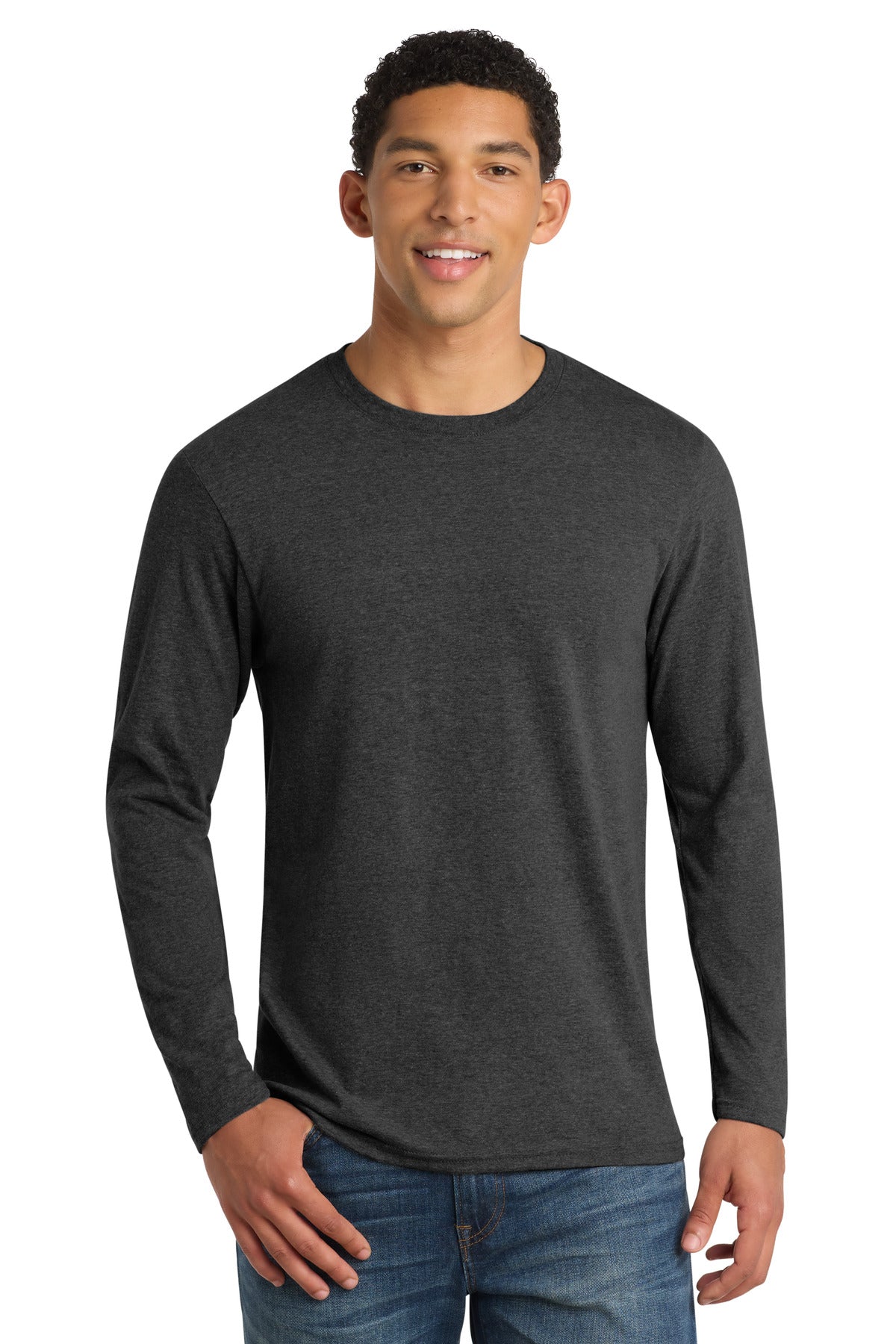 Port & Co ®  Long Sleeve Fan Favorite    Blend Tee. PC455LS