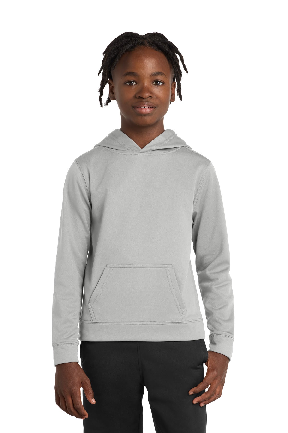 Port & Co ®  Youth Performance Fleece Pullover Hooded Sweatshirt. PC590YH