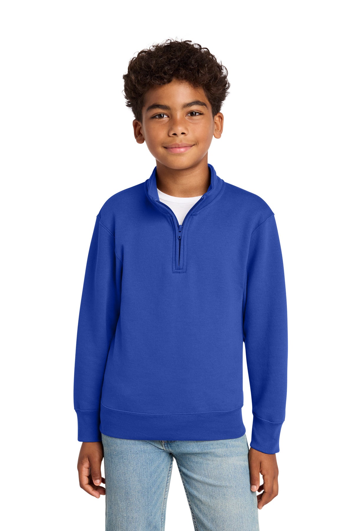 Port & Co ®  Youth Core Fleece 1/4-Zip Pullover Sweatshirt PC78YQ